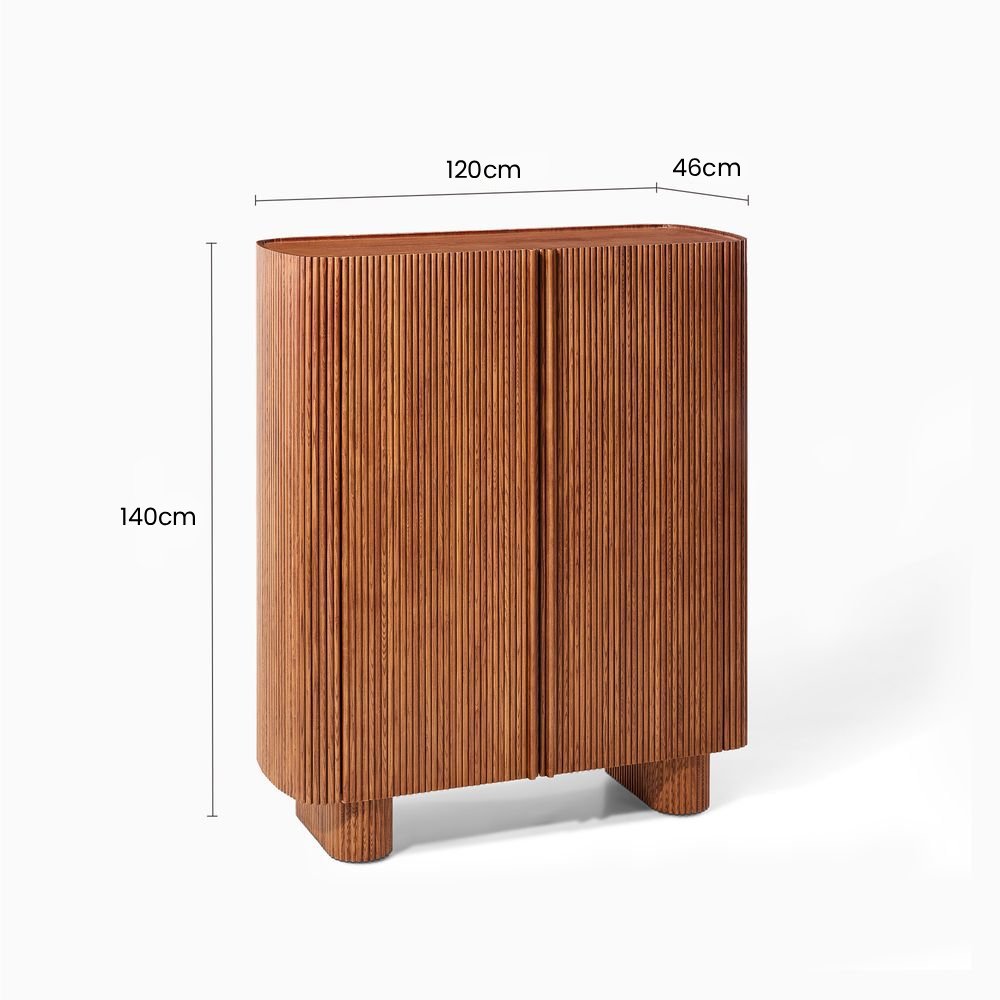 Orlen Bar Cabinet, 120cm - Exclusivia