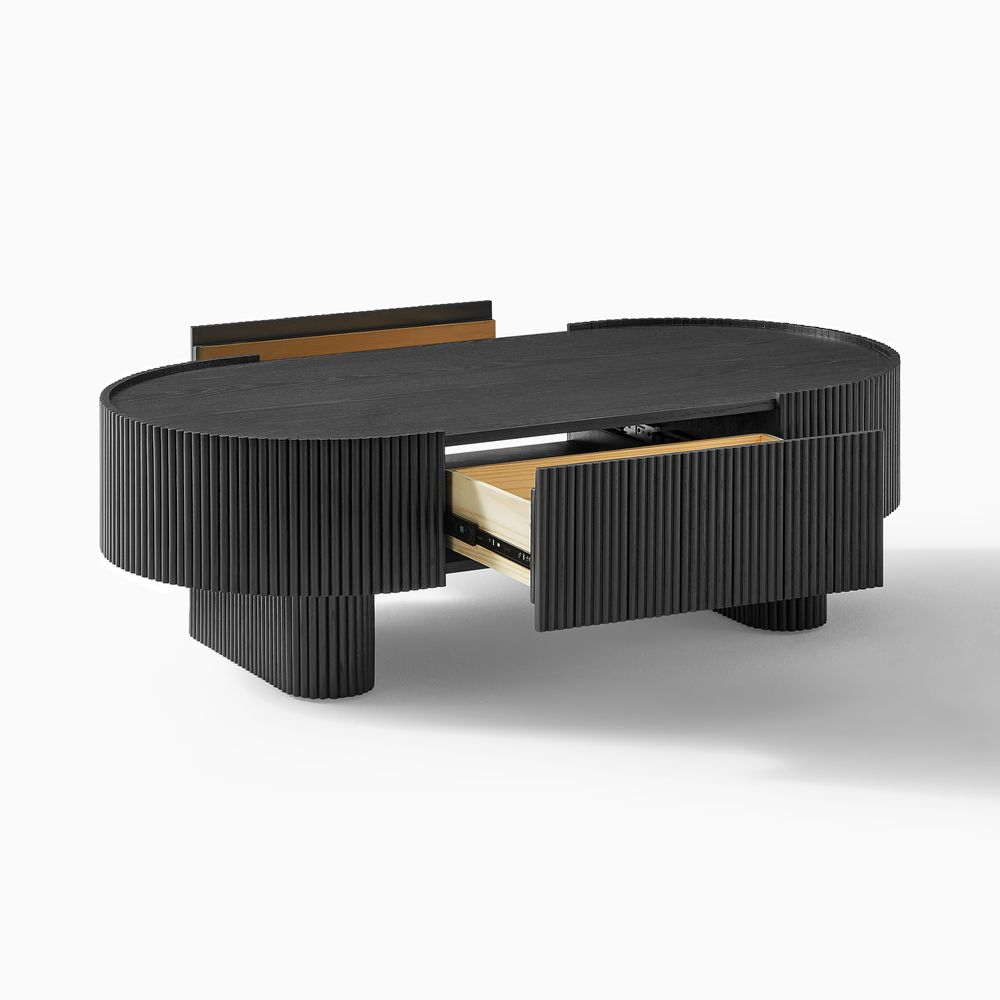 Orlen Oak Coffee Table, 140cm - Exclusivia