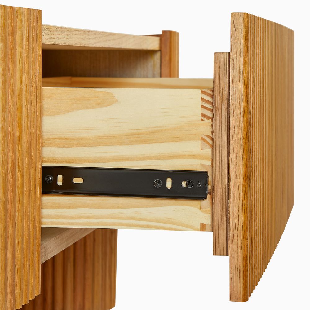 Orlen Oak Coffee Table, 140cm - Exclusivia