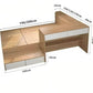 OSAKA Wood Storage Platform Bed - Exclusivia