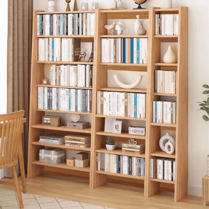 Oskar Scandinavian Solid Wood Bookshelf - Exclusivia