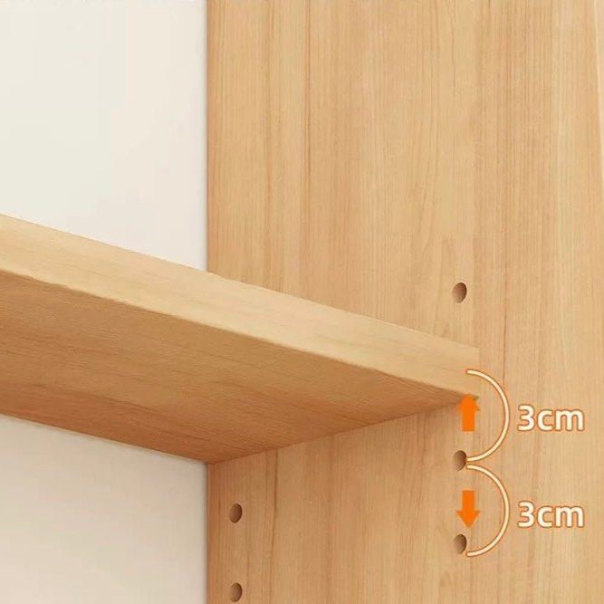 Oskar Scandinavian Solid Wood Bookshelf - Exclusivia