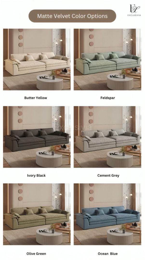 OSTELER Modern Sofa - Exclusivia