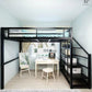 PASO Modern Industrial Loft Bed - Exclusivia