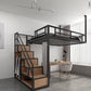 PASO Modern Industrial Loft Bed - Exclusivia