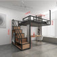 PASO Modern Industrial Loft Bed - Exclusivia