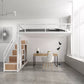 PASO Modern Industrial Loft Bed - Exclusivia