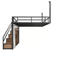 PASO Modern Industrial Loft Bed - Exclusivia