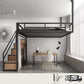 PASO Modern Industrial Loft Bed - Exclusivia