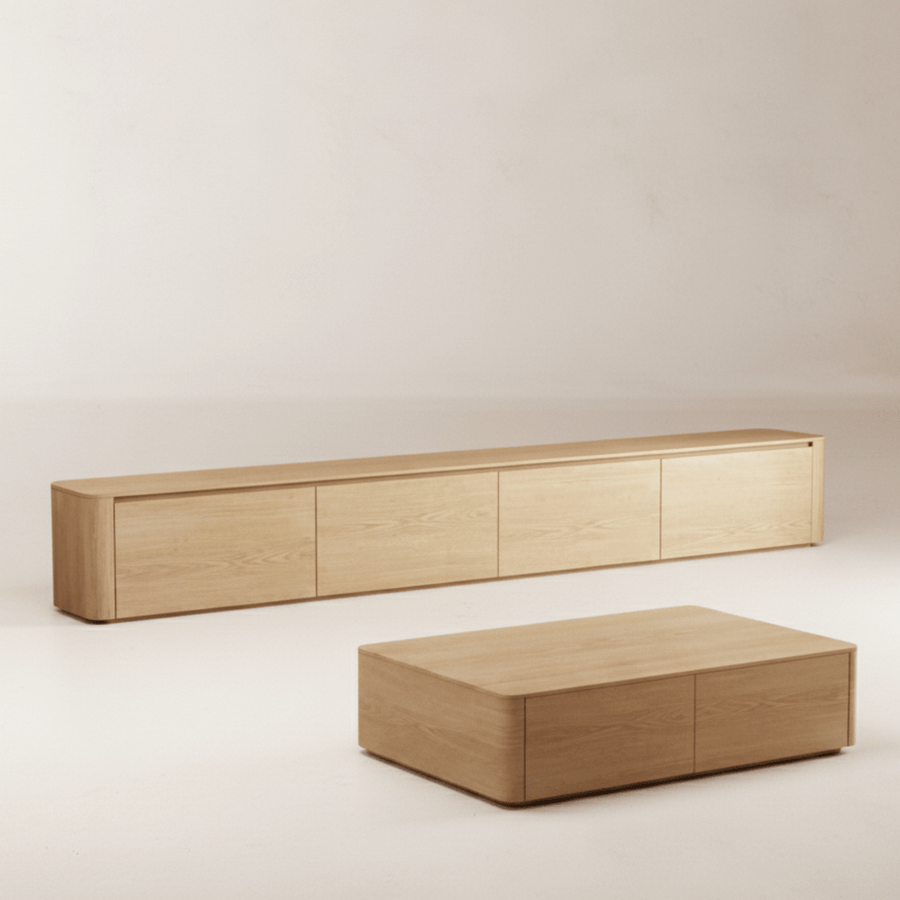 PENDO Japandi TV Console - Exclusivia