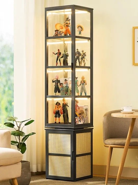 PIVOT Modern Rotating Display Cabinet - Exclusivia