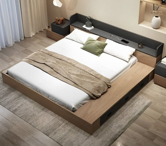 PREMIUM Bedframe Platform Storage - Exclusivia