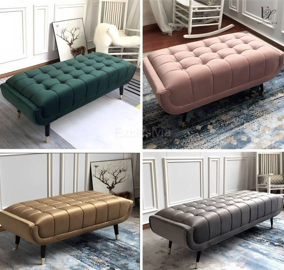 PREMIUM Bench Sofa Ottoman Stool - Exclusivia