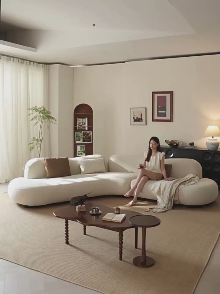 FORMA Curved Italian Sofa