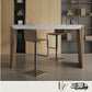 PRIMORIAL Modern Sintered Stone Bar Table - Exclusivia