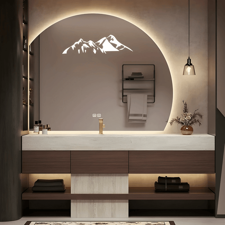 Prism Modern Bathroom Vanity Sink Smart Mirror - Exclusivia