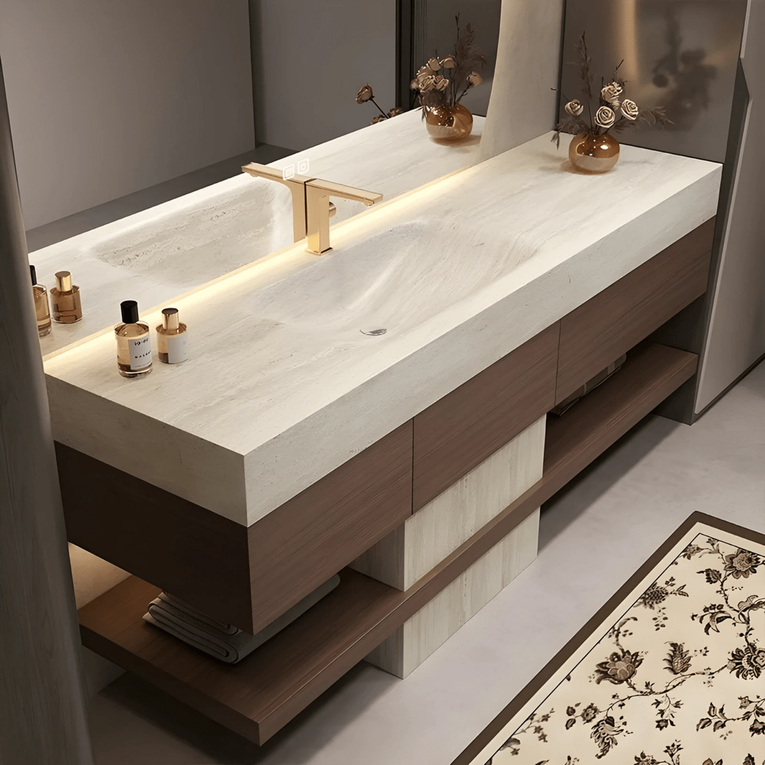 Prism Modern Bathroom Vanity Sink Smart Mirror - Exclusivia