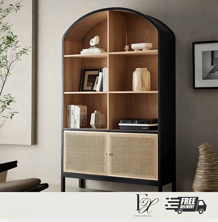 QUINN Japandi Tall Cabinet - Exclusivia