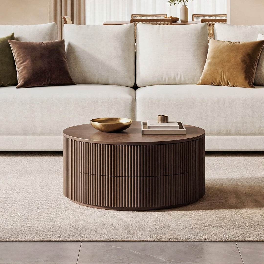 TOLVA Lifting Top Round Coffee Table