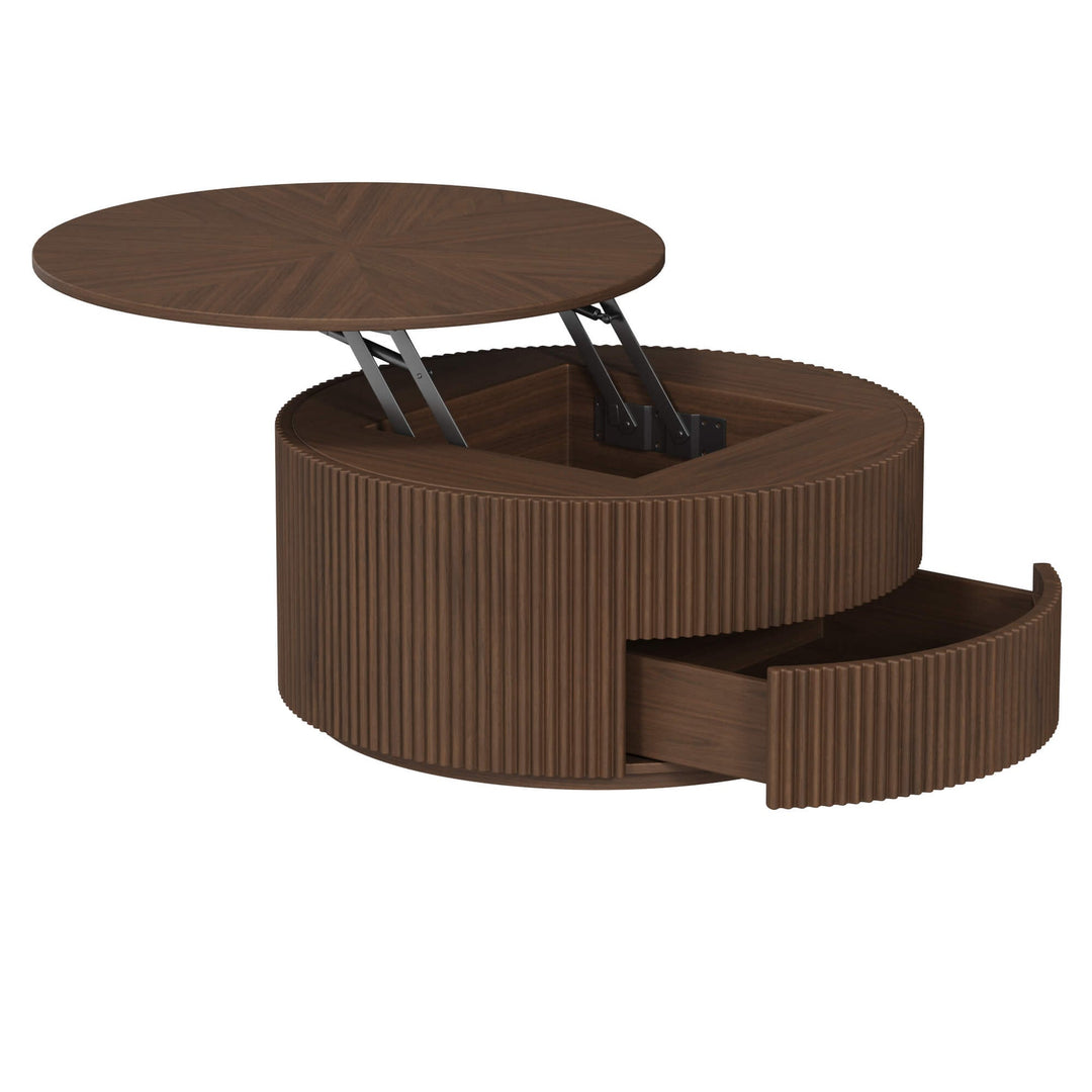 TOLVA Lifting Top Round Coffee Table
