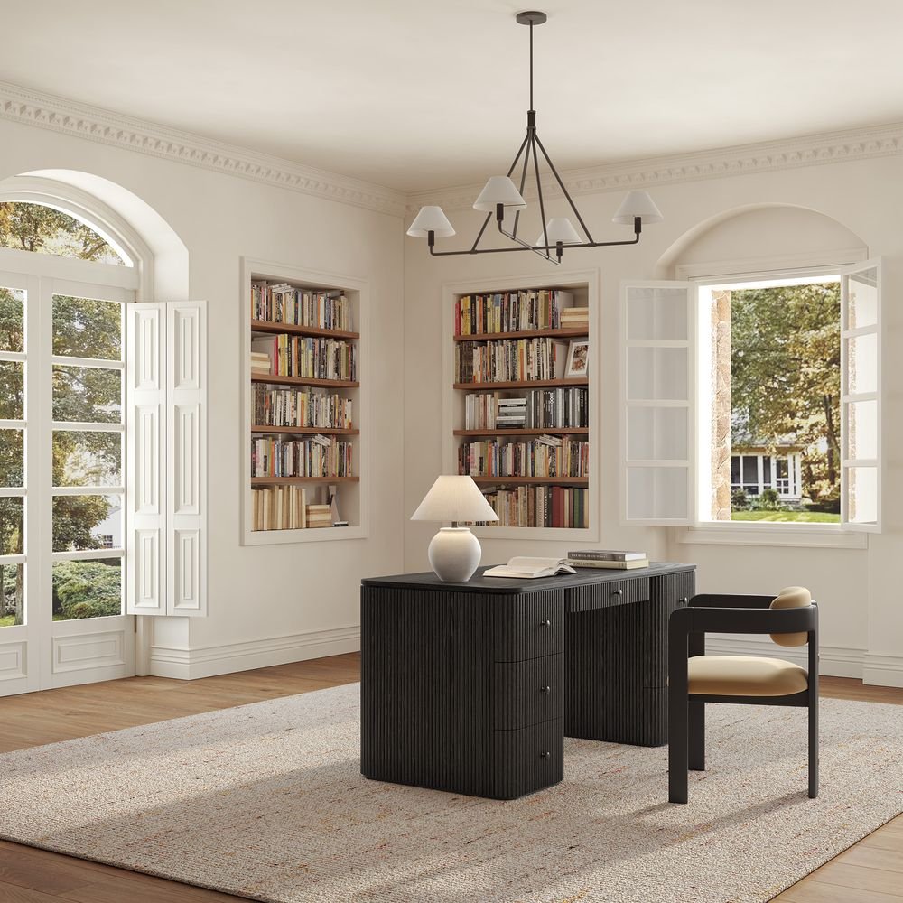 Raundal Desk, 160cm - Exclusivia