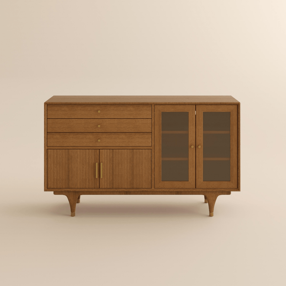 Ravella Mid - Century Storage Cabinet - Exclusivia