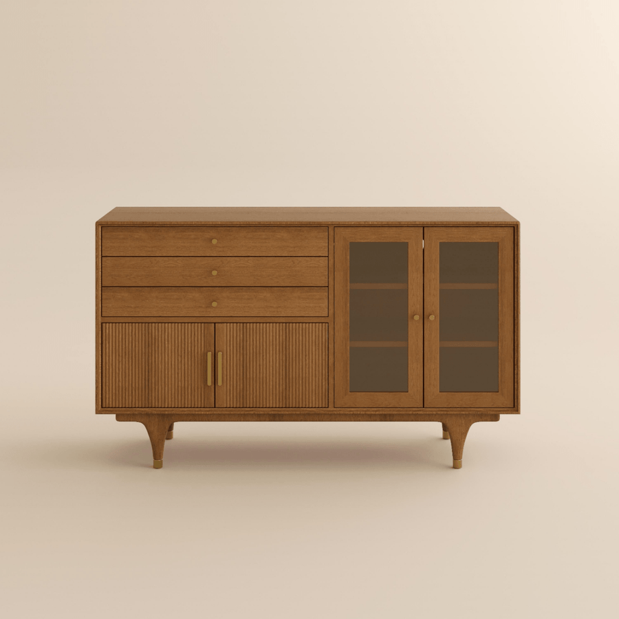 Ravella Mid - Century Storage Cabinet - Exclusivia