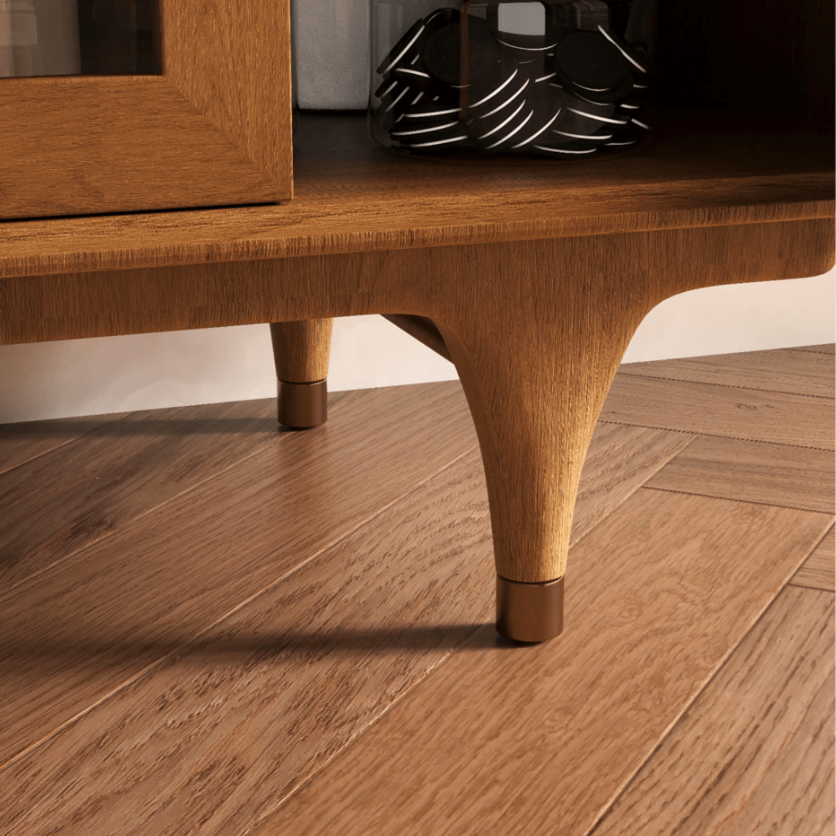 Ravella Mid - Century Storage Cabinet - Exclusivia