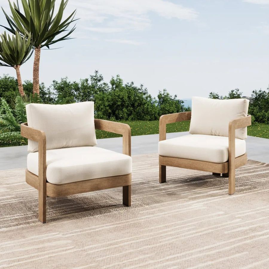 Ravello Outdoor Lounge Chair Set (Set of 2) - Exclusivia