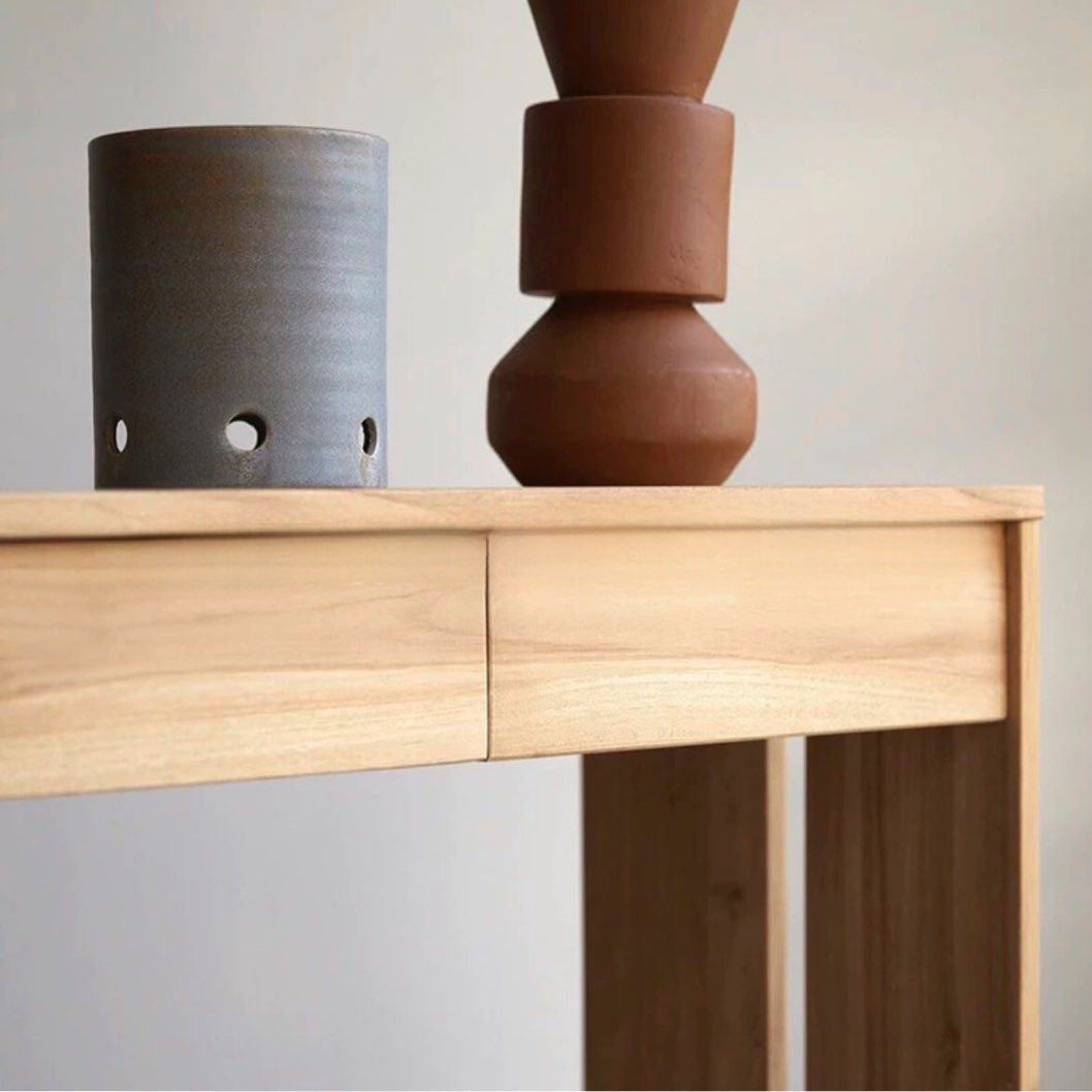 QUORN Solid Oak Wood Console Table