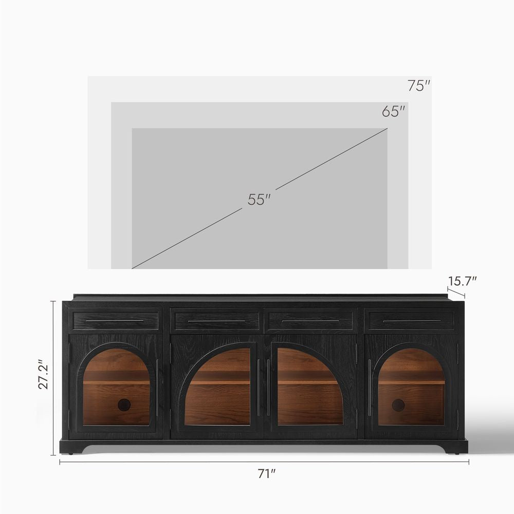 Renan Media Console, 180cm - Exclusivia