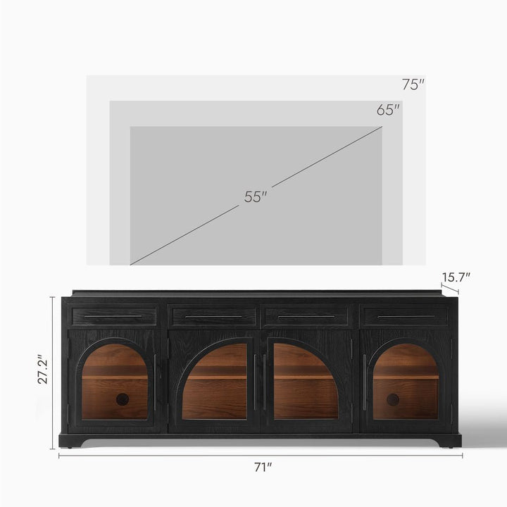 Renan Media Console, 180cm - Exclusivia