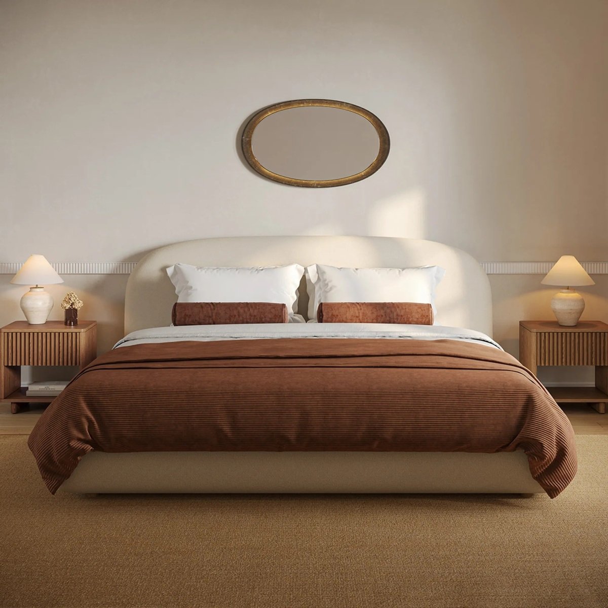 Renard Bouclé Bed - Exclusivia