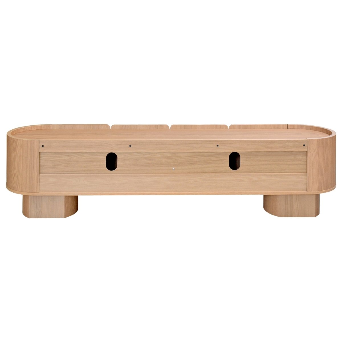 Rhea Oak TV Unit, 180 cm - Exclusivia