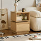 RHETT Japandi Rotatable Bedside Table - Exclusivia