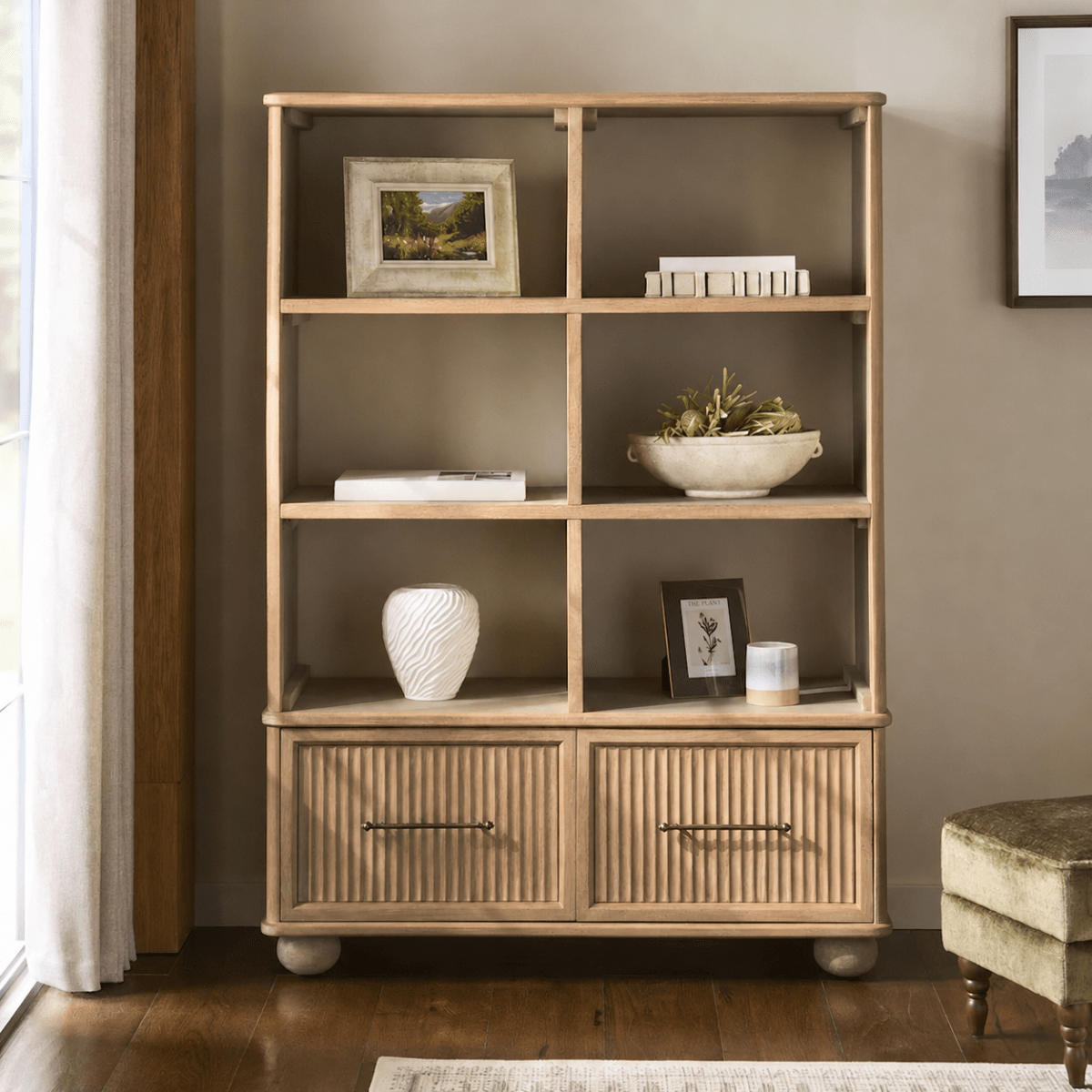 RIDGE Modern Solid Wood Shelf – Exclusivia
