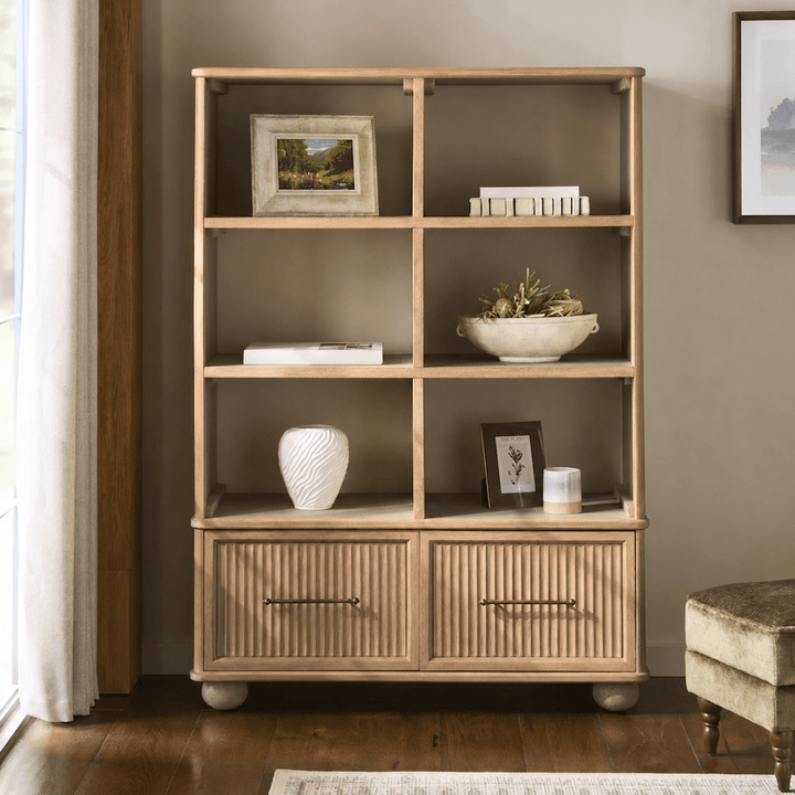 RIDGE Modern Solid Wood Shelf - Exclusivia