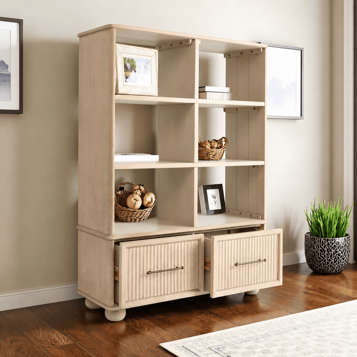 RIDGE Modern Solid Wood Shelf - Exclusivia