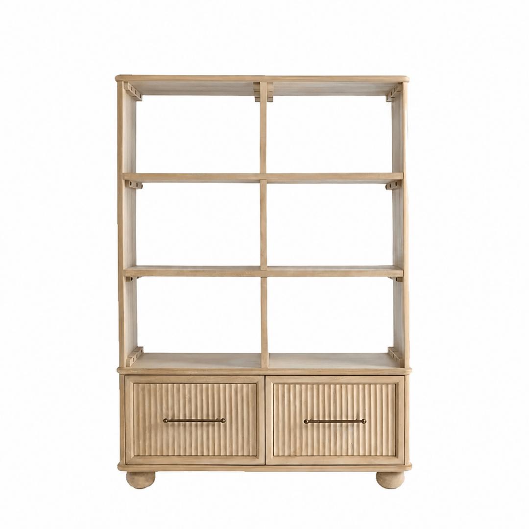 RIDGE Modern Solid Wood Shelf - Exclusivia
