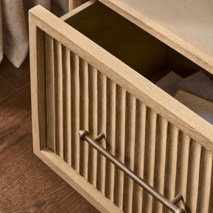 RIDGE Modern Solid Wood Shelf - Exclusivia