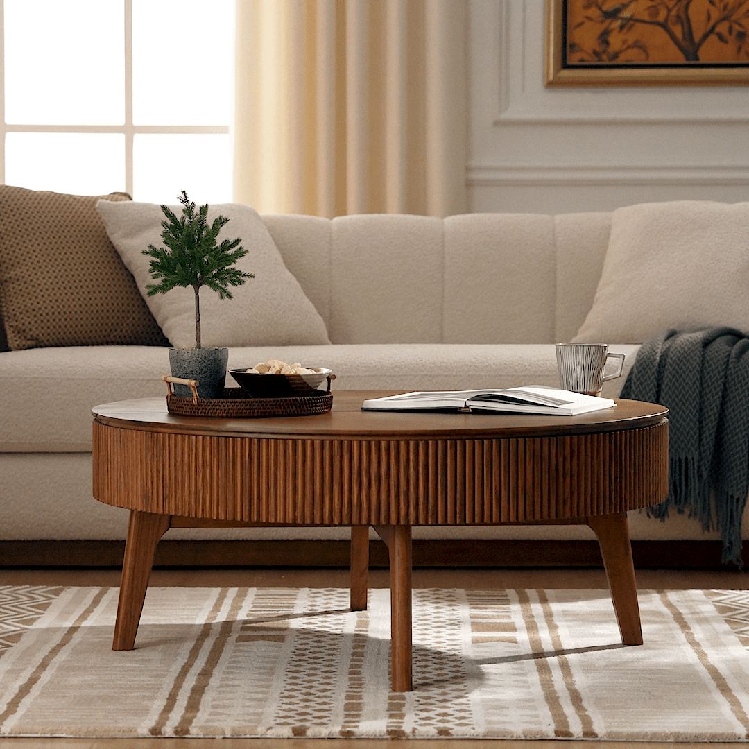 Rivaro Lift - Top Coffee Table, 100cm - Exclusivia