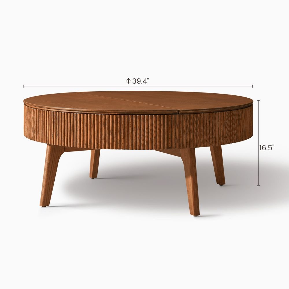 Rivaro Lift - Top Coffee Table, 100cm - Exclusivia