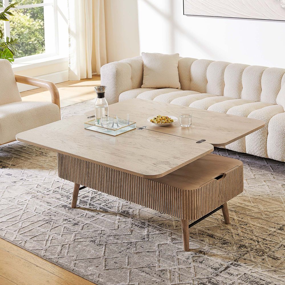 Rivaro Lift - Top Coffee Table, 120cm - Exclusivia