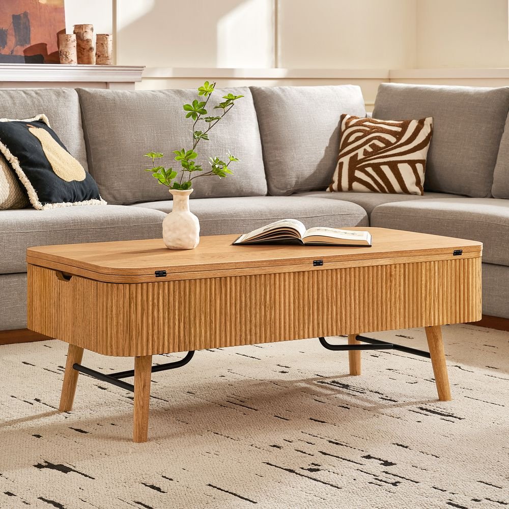 Rivaro Lift - Top Coffee Table, 120cm - Exclusivia