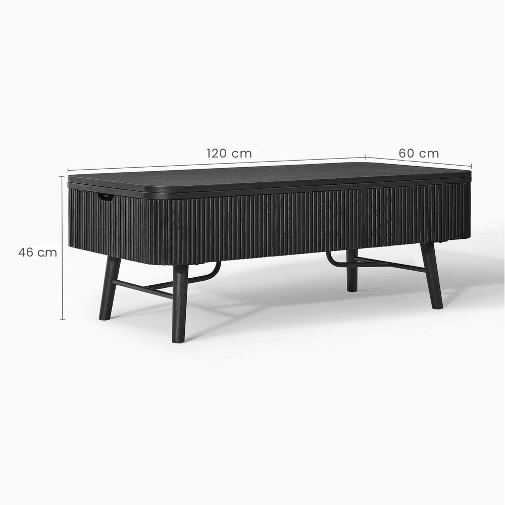 Rivaro Lift - Top Coffee Table, 120cm - Exclusivia