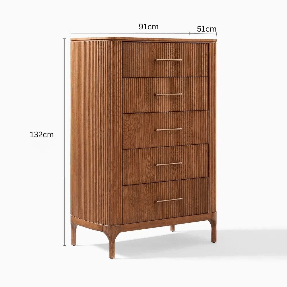 Rivelle 5 - Drawer Chest - Exclusivia