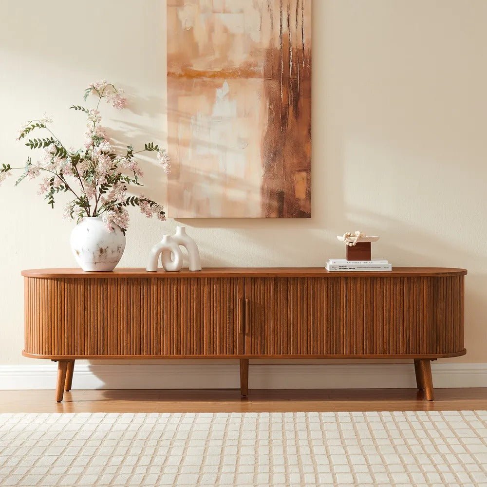 RIVELLE Oak Media Console - Exclusivia