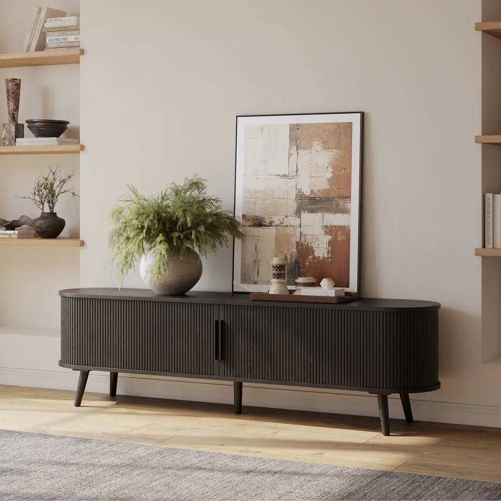 RIVELLE Oak Media Console - Exclusivia