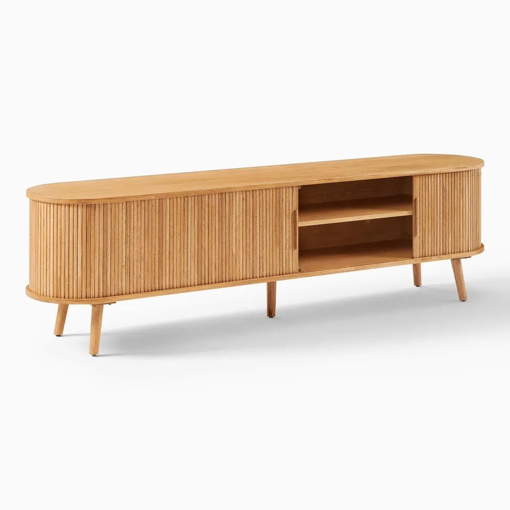 RIVELLE Oak Media Console - Exclusivia