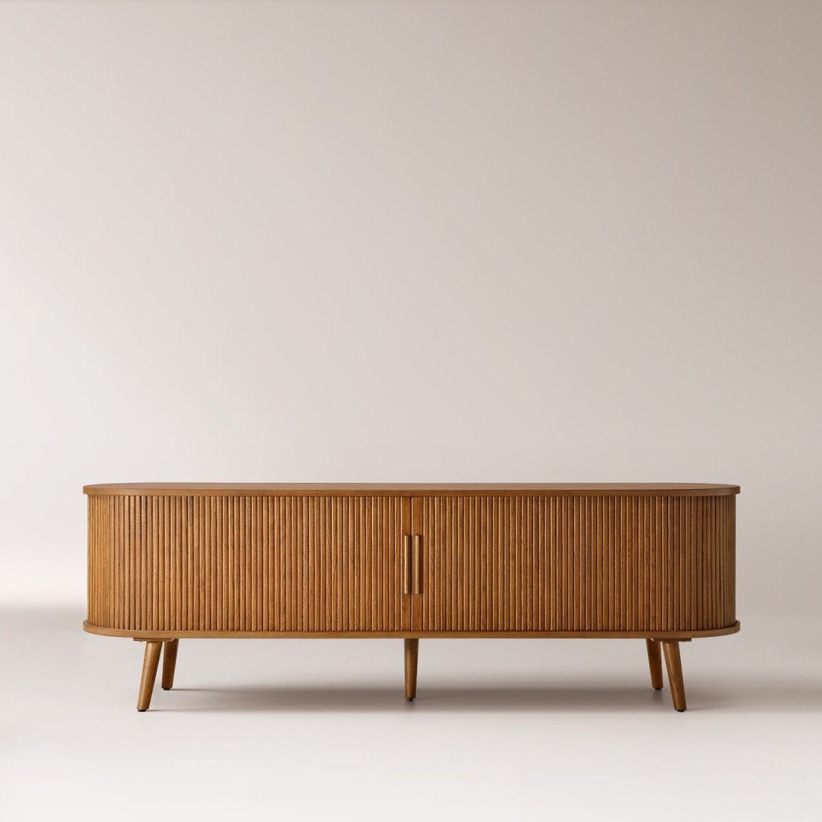 RIVELLE Oak Media Console - Exclusivia